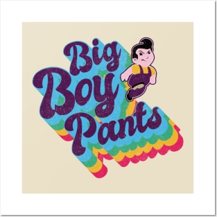 Big Boy Pants Posters and Art